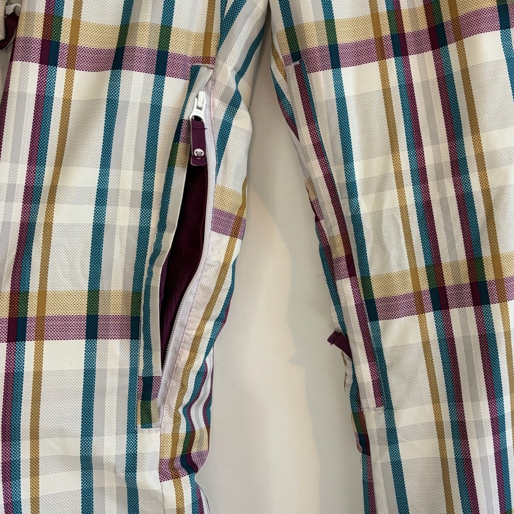 Roxy Multicolor Plaid Cargo Pants - image 8